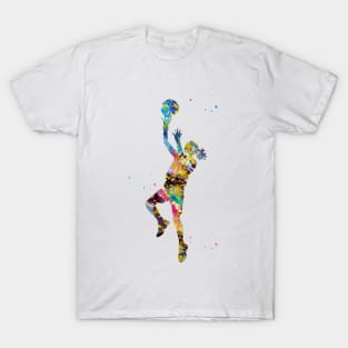 Girl basketball player T-Shirt